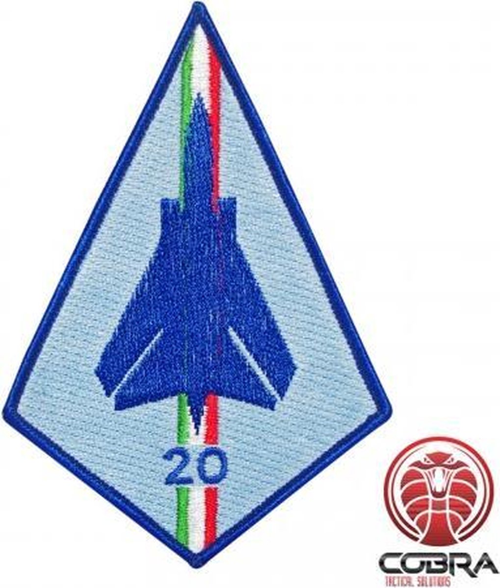 Tornado Italian Flight geborduurde patch | Opnaai  | Military Airsoft